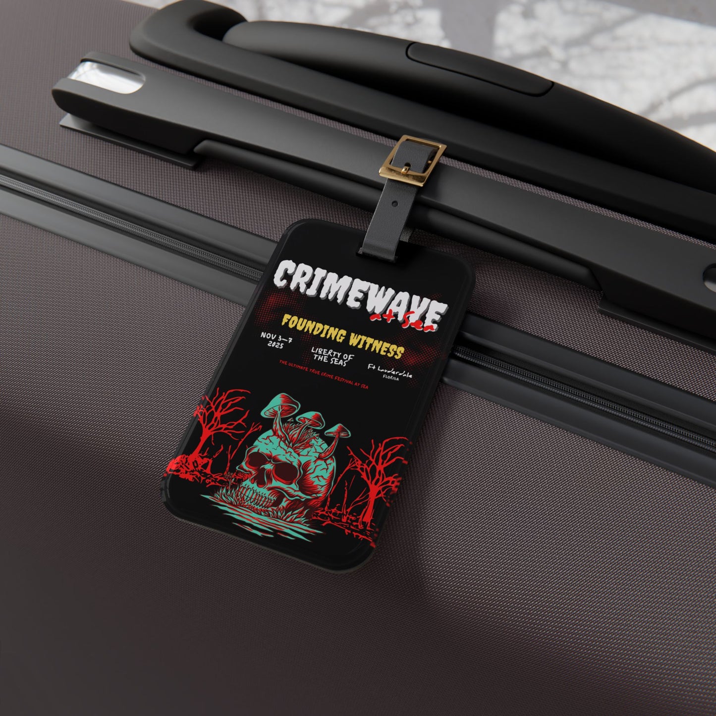 CrimeWave Luggage Tag