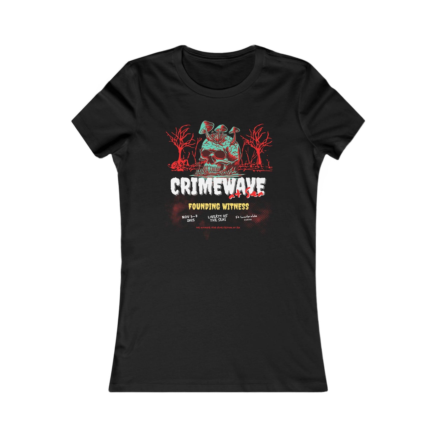 CrimeWave Ladies Founder Tee