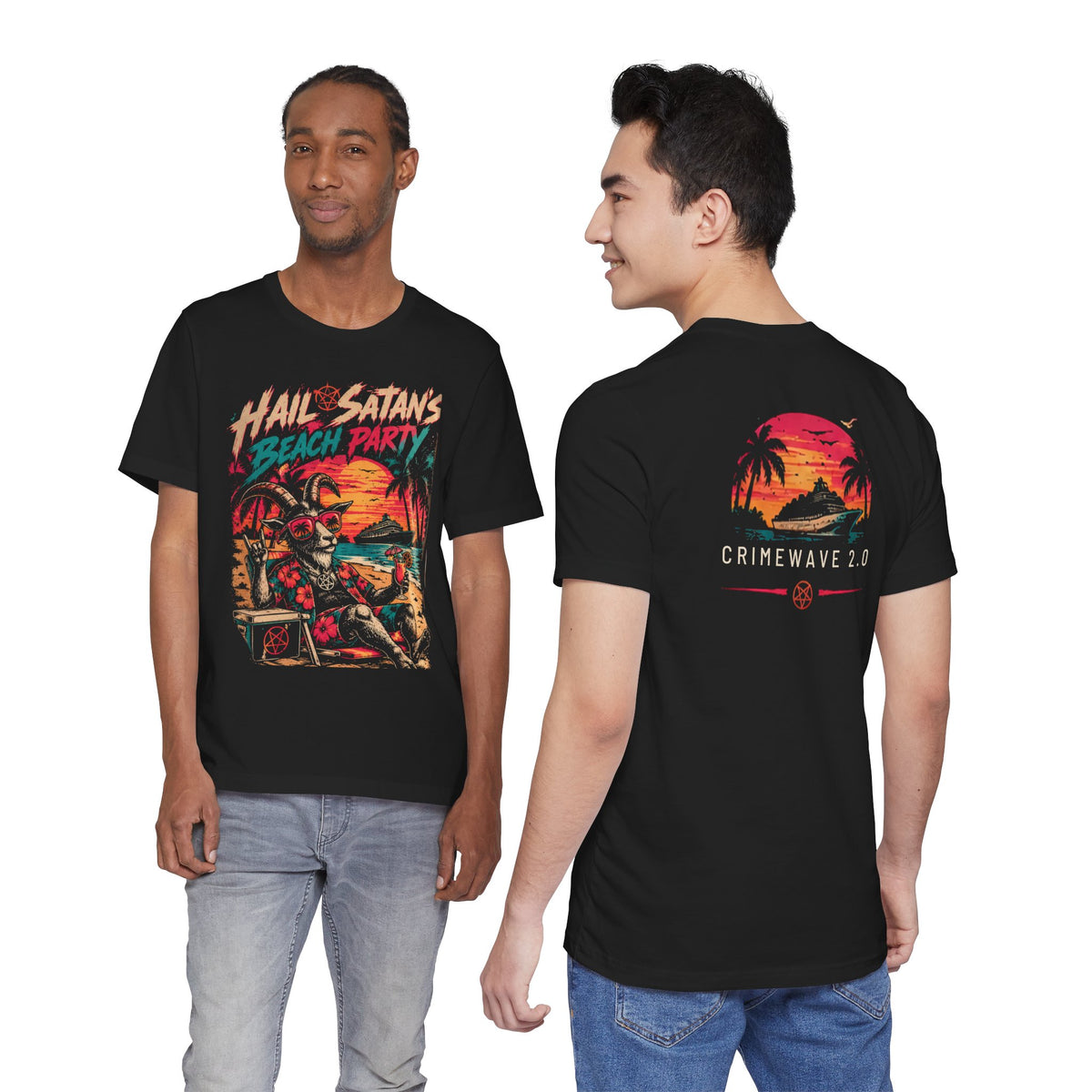 Hail Satan’s Beach Party Tee